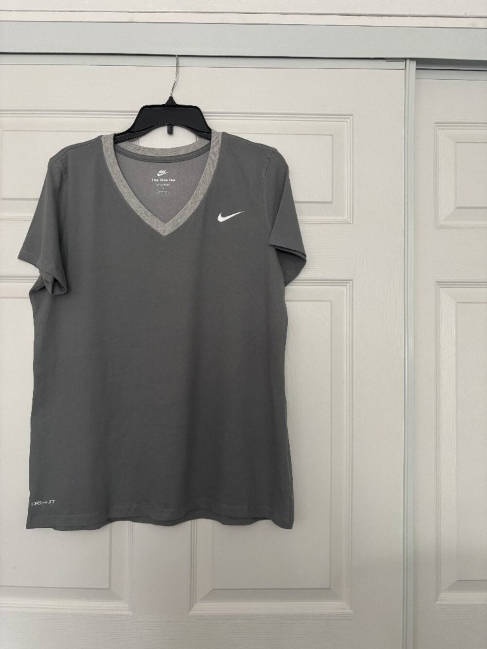 Gray Nike Women's Tshirts